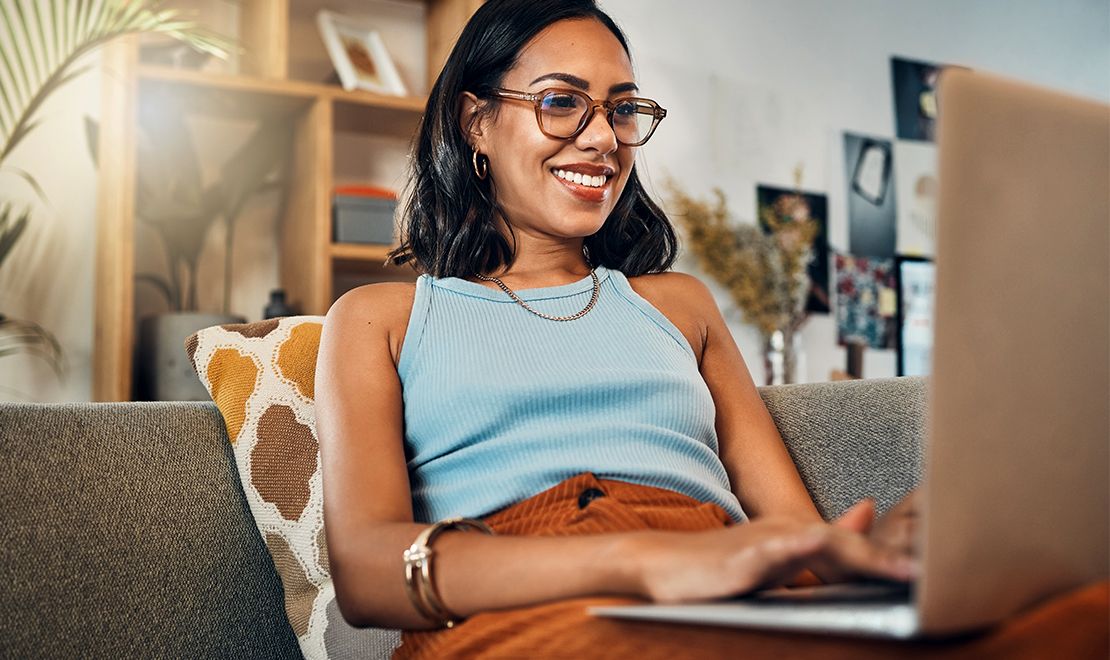 Woman on laptop