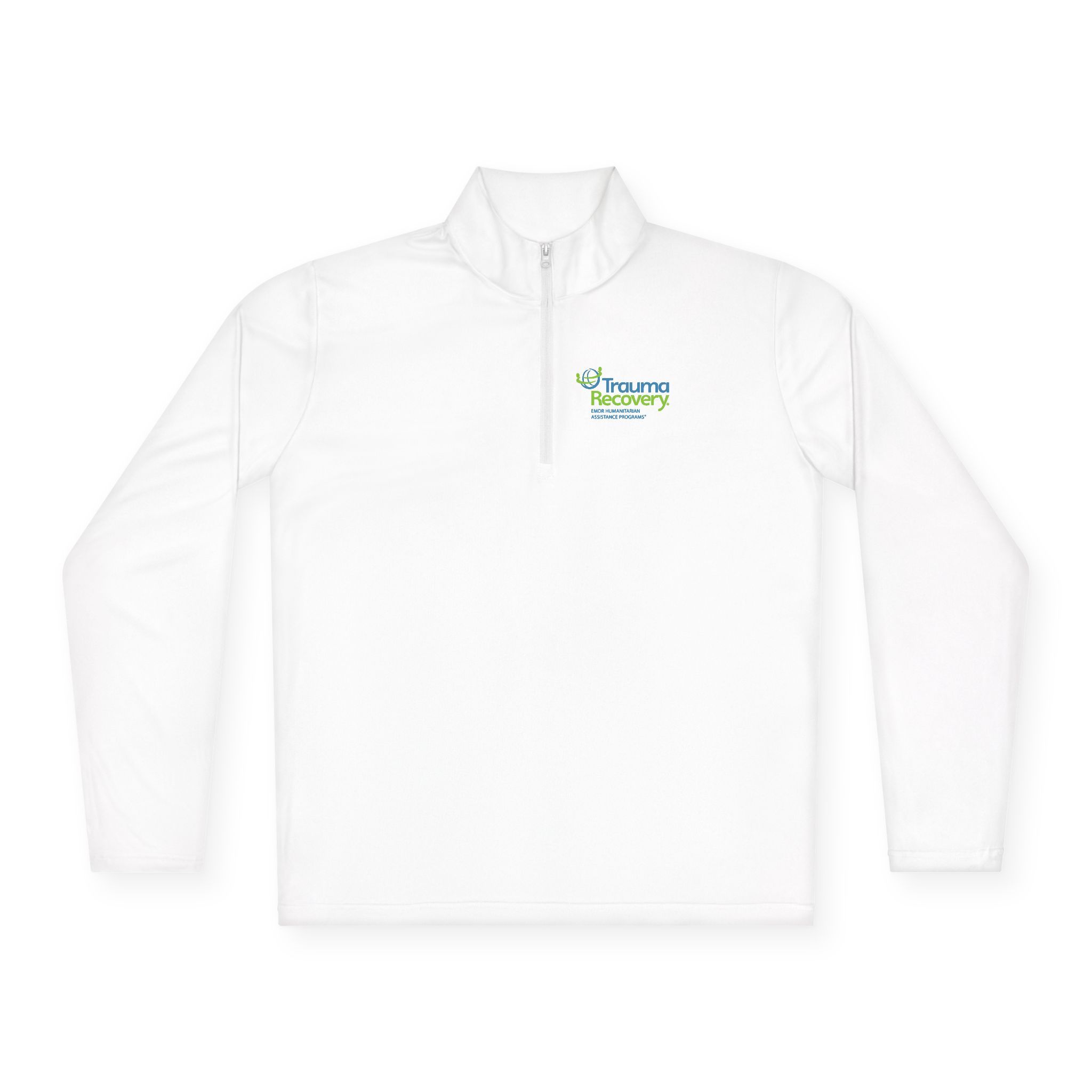 Unisex Quarter-Zip Pullover with Logo