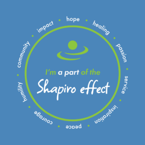 I'm a part of the Shapiro Effect circular logo